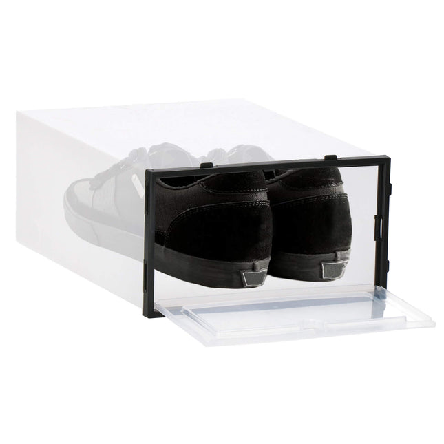 Schoenenbox | Sneakerbox | Kunststof | Transparant | 1 Stuk | 33.5 x 23.5 x 13.5 cm