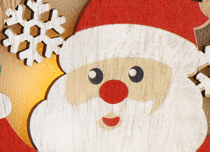 Kersthanger | Kerstboomhanger | Kerstversiering | Lichtgevend | Kerstman