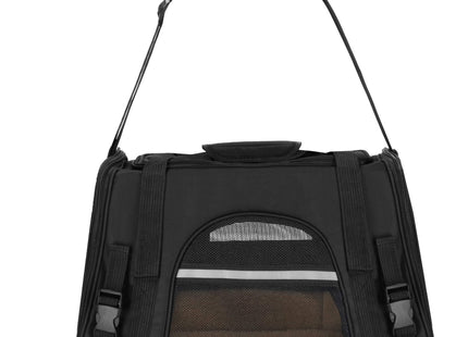 Reismand - Transporttas - Draagbaar - 12kg - Zwart - 27 x 44 x 24,5 cm