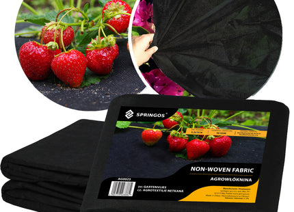 Worteldoek - Anti -Onkruid - Beschermfolie - 50g - 3,2X10 M - Zwart