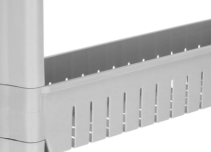 Keukentrolley | Keukentrolley Op Wieltjes | Badkamer Trolley | Opbergrek | 3 Niveaus | 70 x 54 x 12.5 cm | Grijs