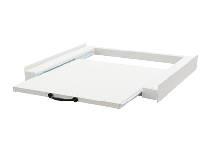 Muntel® Tussenstuk Wasmachine Droger - Stapelkit Wasmachine Droger - Universeel - Uitschuifbare werkblad - Wit