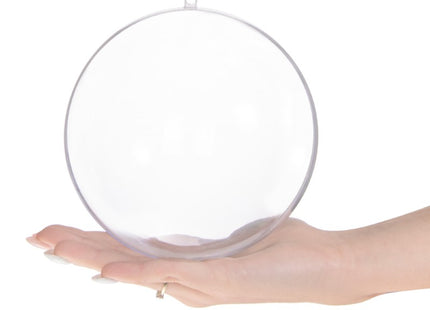Hobby/DIY Kerstbal | 1 Stuk | 14 cm | Transparant