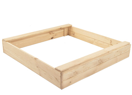 Zandbak - Met Bank - Inclusief Gronddoek - 120 x 120 CMv
