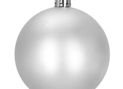Kerstballen | 37 Stuks | 6/12 cm | Zilver