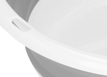 Spoelbak | Opvouwbare Spoelbak | Schaal | 9L | Grijs/Wit