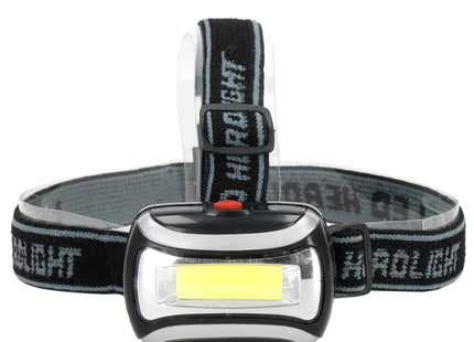 Hoofdlamp | Batterijen | Zwart/Wit