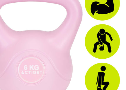 Kettlebell | Kettle Bell | Roze | 6 kg