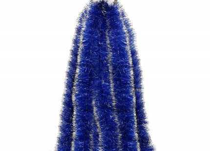 Kerstslinger | Guirlande | 6 m | Marineblauw/Zilver