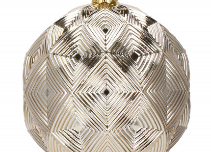 Kerstballen | 30 Stuks | 8 cm | Beige/Goud Tinten