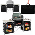 Outdoor Keuken - Kampeerkitchen -  Campingkeuken - Reiskeuken - Draagtas - Opvouwbaar - 175x45x110 cm