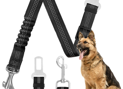 Autogordel Hond - Hondengordel - Veiligheidsgordel - Autoriem - Verstelbaar - Polyester