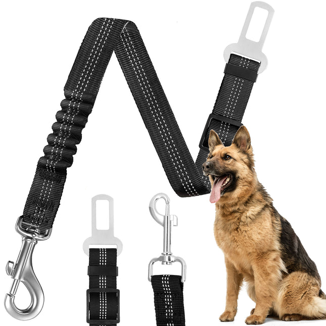 Autogordel Hond - Hondengordel - Veiligheidsgordel - Autoriem - Verstelbaar - Polyester
