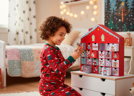 Adventskalender | 24 Delig | Papier | Kerstboom