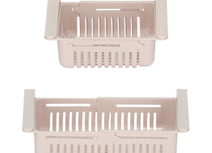 Koelkast Organizer - Inzetstuk - Multifunctioneel - Roze - Koelkast