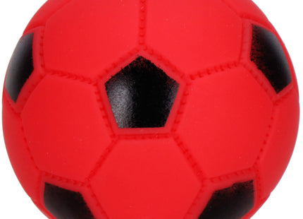 Hondenspeeltje - Hondenbal - Bal - Rood/Zwart - 6,7 cm
