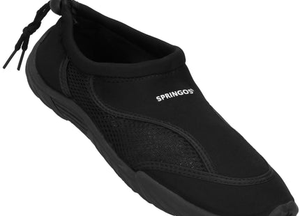Waterschoenen - AQUA Shoes - Sneldrogend - Rubber - Unisex - Zwart - Maat 45