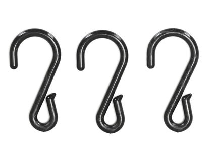 Kerstbalhaakjes | Haakjes Voor Kerstverlichting | 60 stuks | Zwart