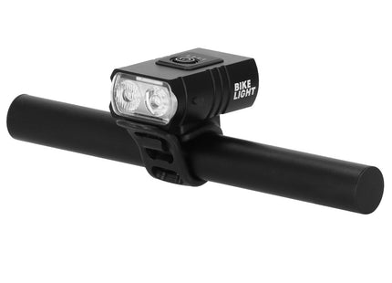Fietslamp | Fietslicht | Fietsverlichting | Achterlicht fiets | LED | USB | 1000 lumen | Zwart