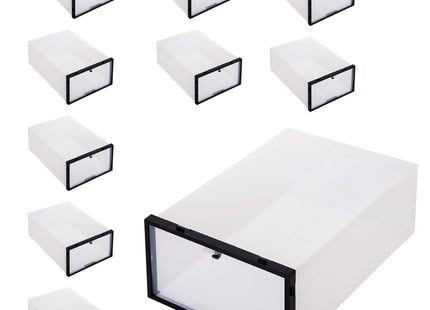 Schoenenbox | Sneakerbox | Kunststof | Transparant | 1 Stuk | 30.5 x 21 x 12.5 cm