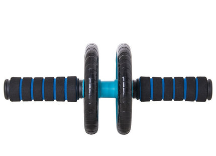 Buikspierwiel | Zwart/Blauw