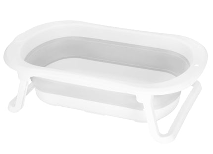Opvouwbaar Baby Bad - Opvouwbaar - Draagbaar - Met Stop - Tot 12 Maanden - 40 L - Wit - 79 x 49 x 22 cm