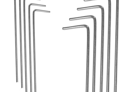 Tentharingen - 10 Stuks - Staal - Extra Stevig - Grondpennen - 22 cm