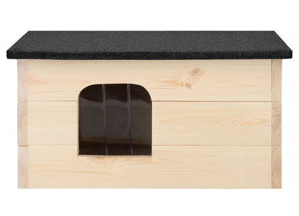 Kattenhuis - Voor Buiten - Geïsoleerd - 56 x 46 x 39 cm - Grijs