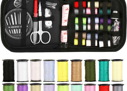 Naaiset | Naaigaren | Naaidoos | Inclusief Etui | 70-Delig | Zwart