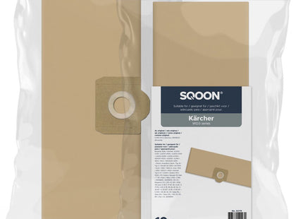 SQOON® Stofzuigerzakken  Geschikt voor Kärcher WD3 / MV3 - Vervangt 6.959-130.0 - 10 Stuks