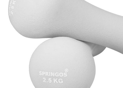 Dumbbell Set - 5 kg - Grijs