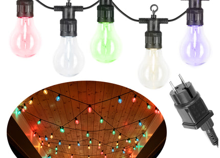 Kerstverlichting - Kerstboomverlichting - 20 LED - Multicolor - 13 M