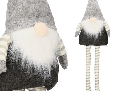 Kerstkabouter | 1 Stuk | Verstelbaar In Hoogte | Grijs| 45- 73 cm