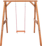Schommel | Kinderschommel | Hout | Inclusief Frame | Maximale Belasting 40 kg | Bruin