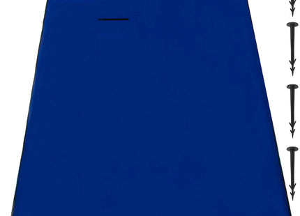 Picknickkleed | Picknickdeken | Buitenkleed | Picknick | 150 x 135 cm | Blauw