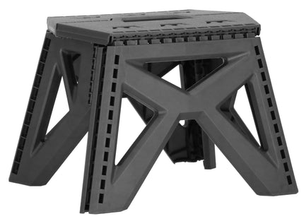 Vouwkruk - Inklapbaar - Platform - Multifunctioneel - 23 Cm - Grijs
