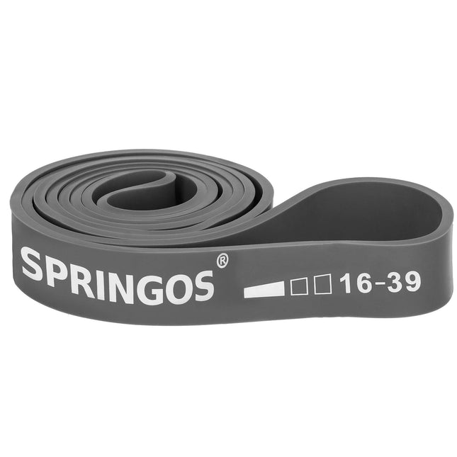 Weerstandband - Resistance band - Body - Exercise - Training - Grijs