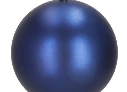 Kerstballen | 4 Stuks | 12 cm | Marineblauw