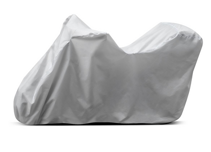 CarPassion Motorhoes - Beschermhoes - Waterdicht & Vorstbestendig - Maat L - Grijs - 248 x 104 x 130 cm