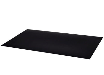 Bureaustoelmat | Bureaustoel Vloerbescherming | Vloerbescherming | Bureauaccessoires | Antislip | Zwart | 140 x 100 cm | 1 mm