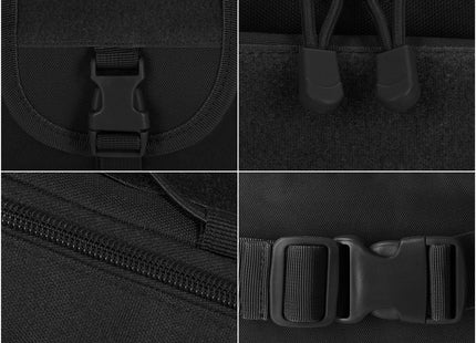 Heuptas Riem - Buidel set - Polyester - Ritssluiting - Zwart