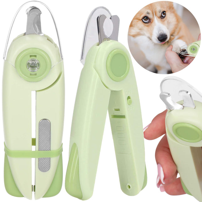 Nagelknipper met Vijl - Huisdieren - Led - RVS