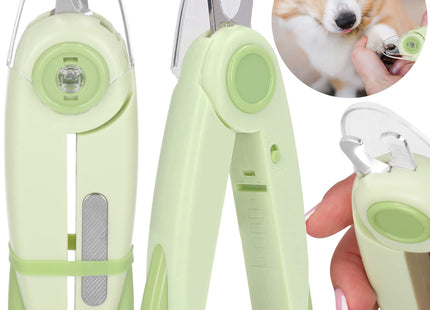 Nagelknipper met Vijl - Huisdieren - Led - RVS