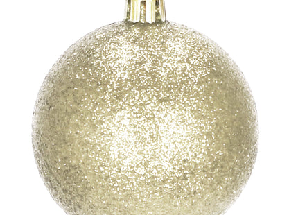 Kerstballen | 20 Stuks | 6 cm | Champagne