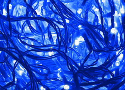 IJspegel Verlichting | 20 m + 2.5 m Snoer | 500 LED | Flash | Koppelbaar | Blauw