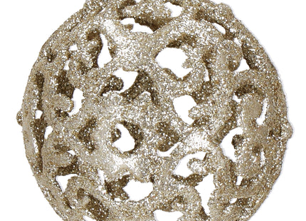 Kerstballen | 30 Stuks | 6 cm | Bruin/Groen/Rood/Goud