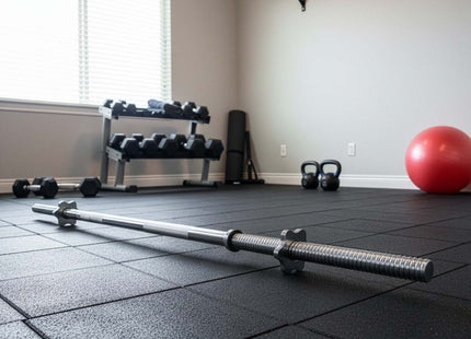 Actiget® Halterstang | Barbell | Chroomstaal | 180 cm | 25 mm | 2 Klemmen