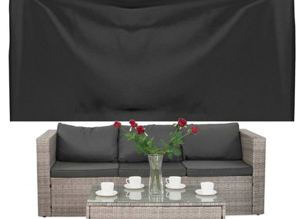 Tuinmeubelhoes - Waterdicht - Hoes - Polyester -  152 x 104 x 71 cm - Zwart