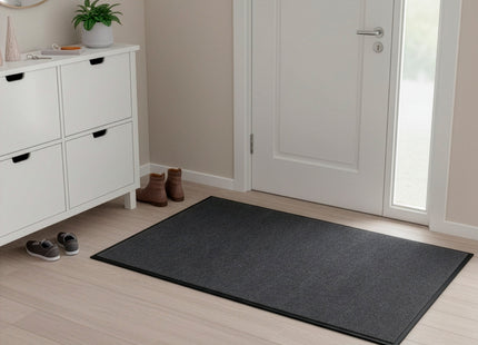 Deurmat - Buitenmat - Droogloopmat - Anti -Slip - Grafiet - 120 x 80 Cm