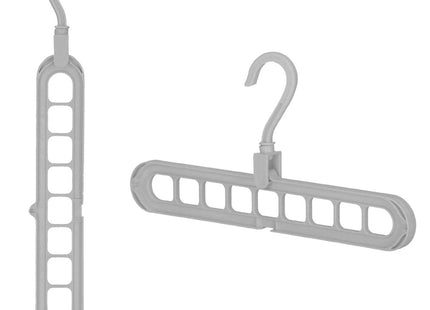 Kast Organizer | 1 Organizer | Plek Voor 9 Hangers | Grijs